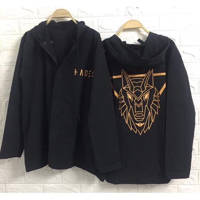 Áo khoác Unisex kaki sói