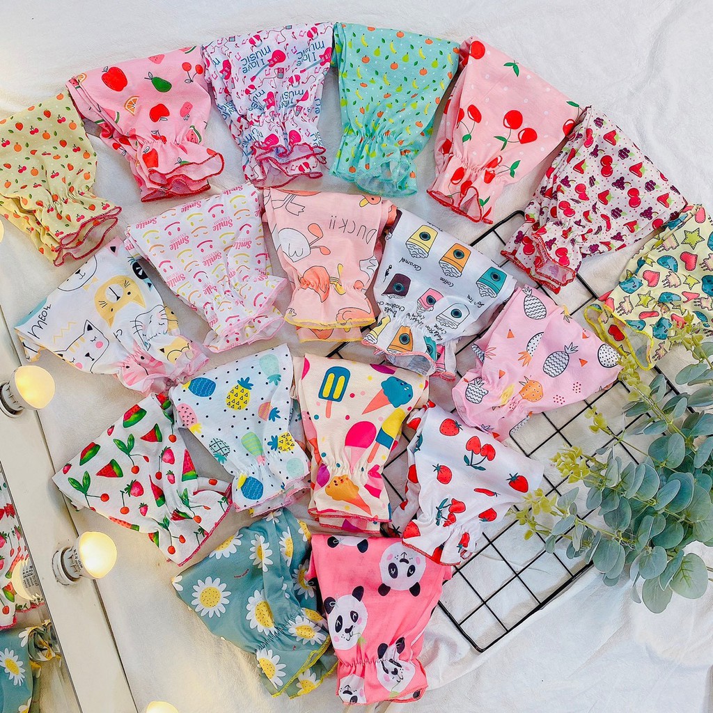 Quần bom, quần alibaba cotton thông hơi chống muỗi, chống nắng cho bé gái