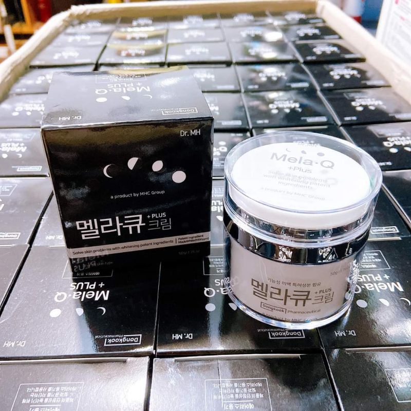 Kem Nám Mela Q Plus Cream Hàn Quốc 50ml dưỡng trắng mờ nám Chuẩn Xách
