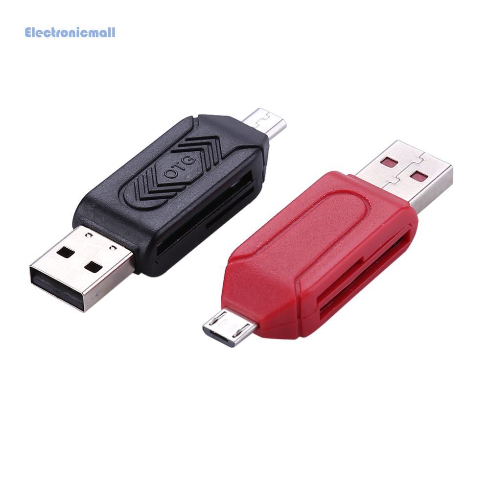 Đầu Đọc Thẻ Nhớ Đa Năng 2 Trong 1 Usb 2.0 OTG TF/SD | BigBuy360 - bigbuy360.vn