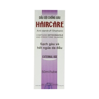 Haircare 50g - dầu gội chống gàu