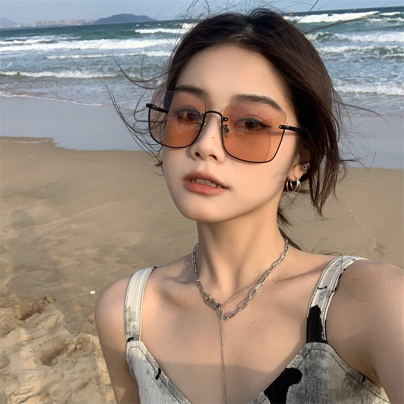 (AIMURUSI) COD Kính Mát Chống Tia Cực Tím Phong Cách Hàn Quốc Cổ Điển Thời Trang Chất Lượng Cao Cho Nam Và Nữ