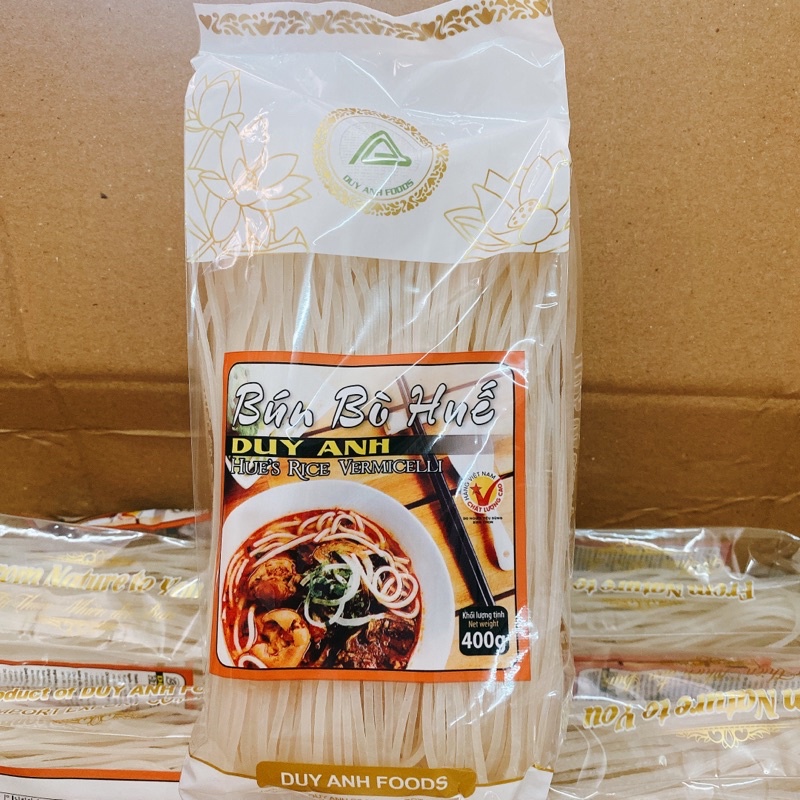 Bún tươi sợi to đặc biệt - Bún tươi sợi to dạng khô - Bún bò Huế Duy Anh food