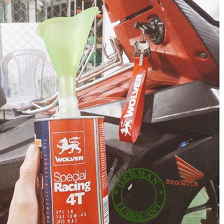Móc khóa Wolver Special Racing dây vải