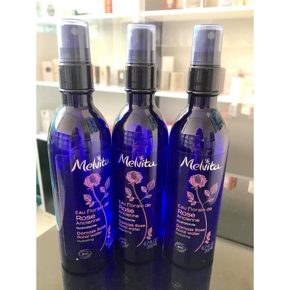 Nước Hoa Hồng Melvita Eau Florale 200ml