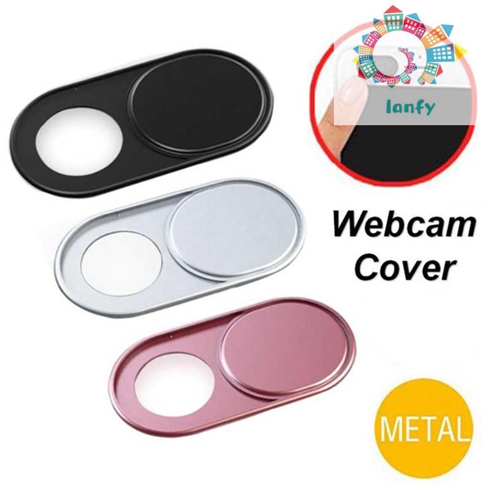 Set 1 / 3 Miếng Dán Webcam Bằng Kim Loại Siêu Mỏng Nhiều Màu Sắc Bảo Vệ Riêng Tư Cho Laptop / Máy Tính Bảng