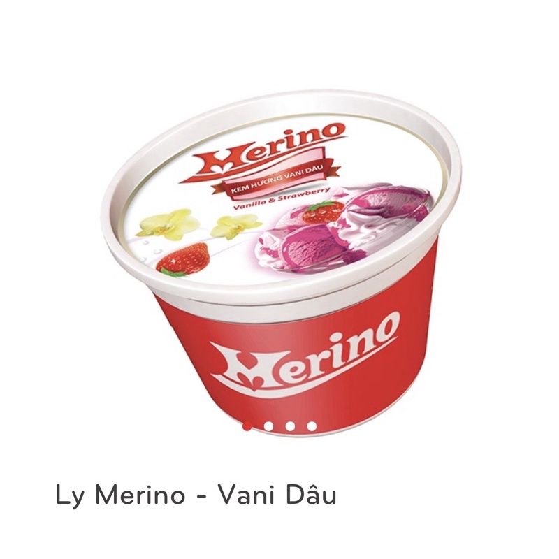 KEM LY MERINO KEM LY DÂU LY SOCOLA LY SỮA DỪA LY DÂU CHUỐI(ship Hỏa tốc)