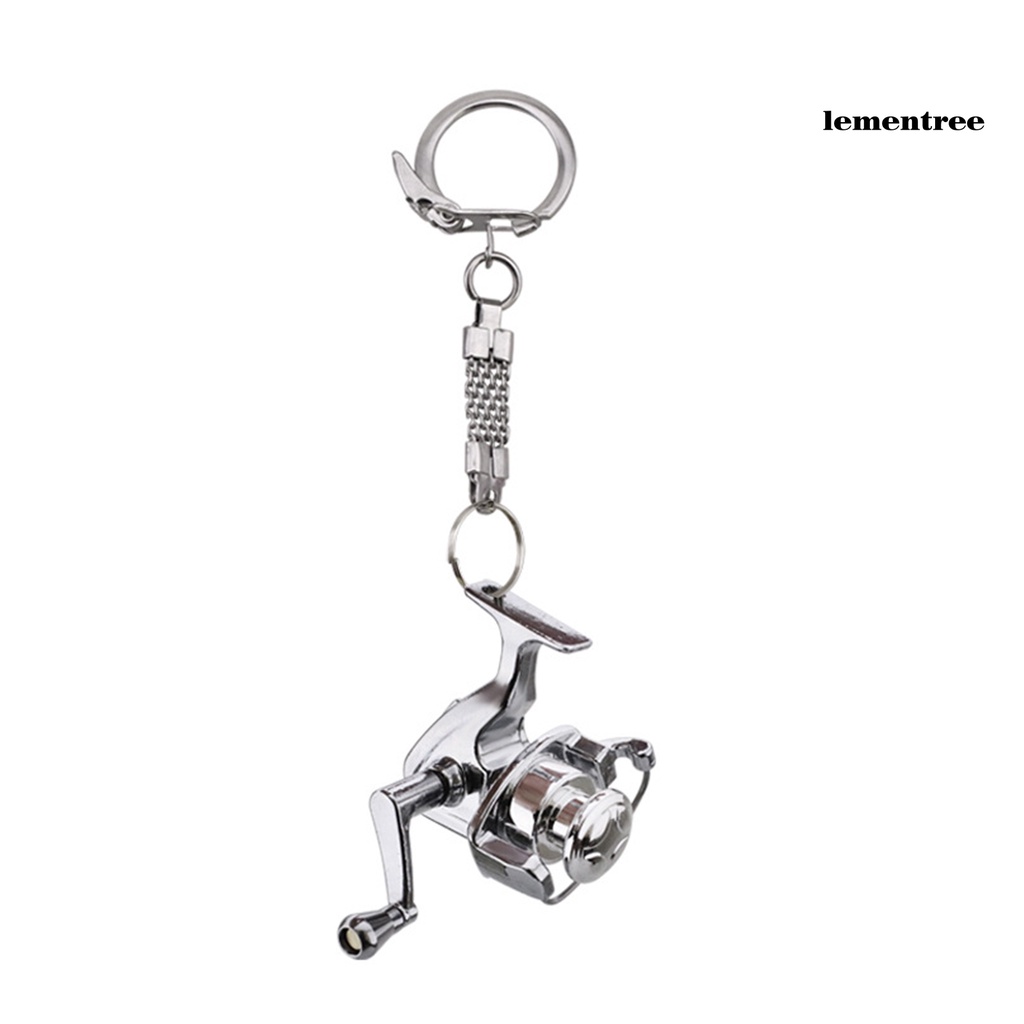 Móc Khóa Hình Trống Và Máy Câu Cá Mini Xinh Xắn