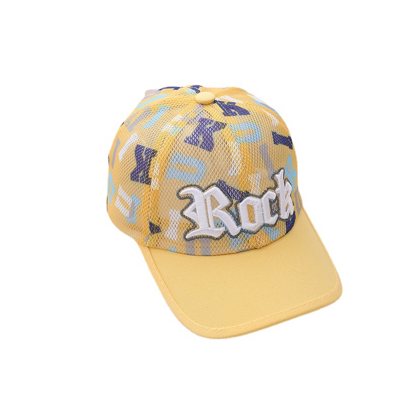 Mũ Lưỡi Trai Phối Lưới Thời Trang Mùa Hè Dễ Thương Cho Bé