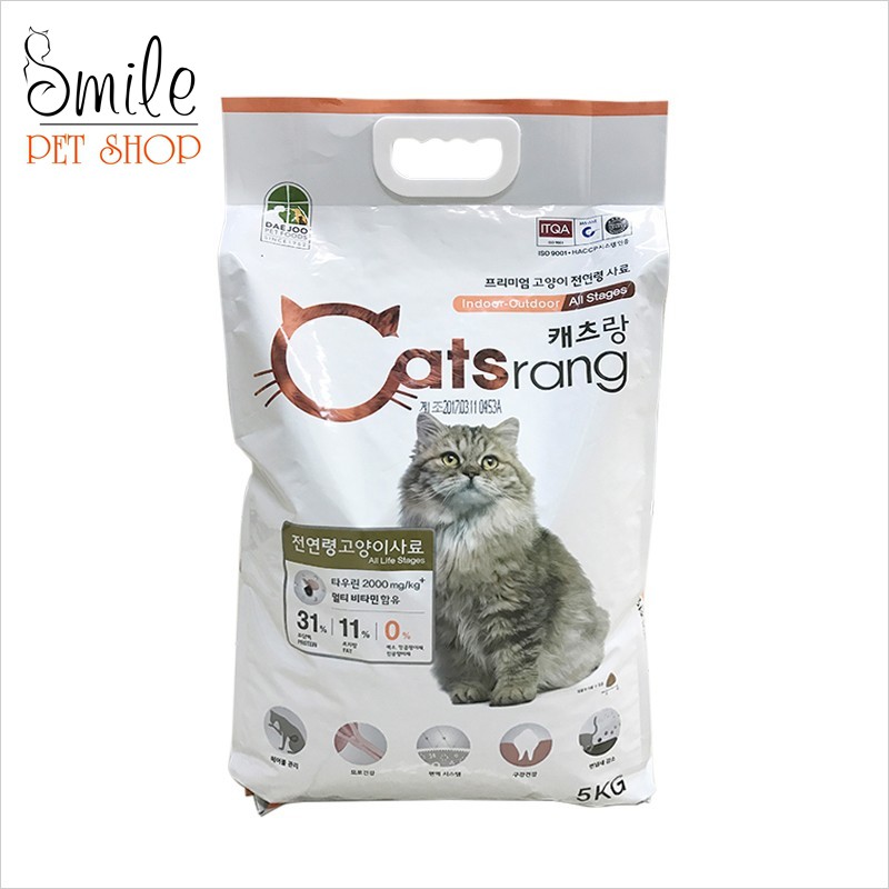 [RẺ NHẤT] Thức ăn hạt khô Catsrang cho mèo 500g - Smile Pet Shop