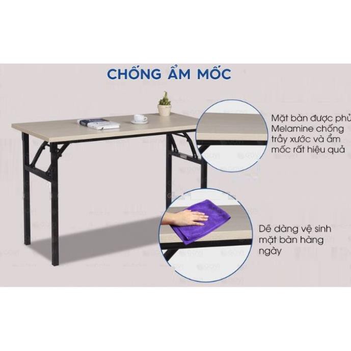 Bàn GẤP chân sắt CỠ LỚN BLV10