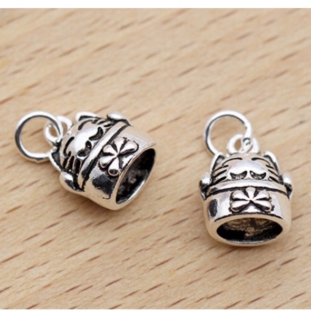 [S925] Charm mèo thần tài - MH271