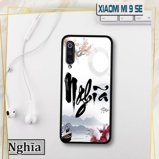 Ốp lưng  Xiaomi Mi 9 SE-in chữ thư pháp