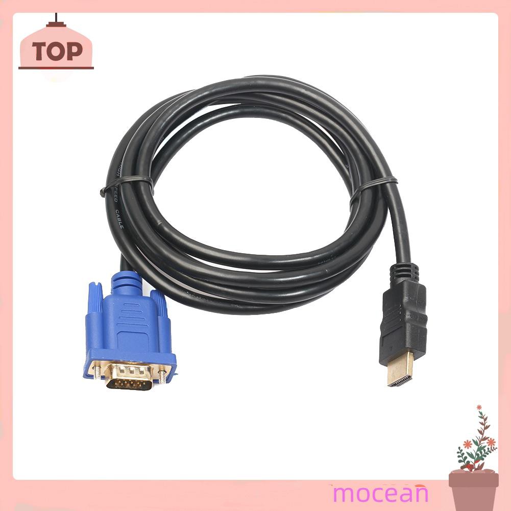 Dây Cáp Chuyển Đổi Hdmi-Compatible Sang Vga Hd 15pin 1080p 6ft