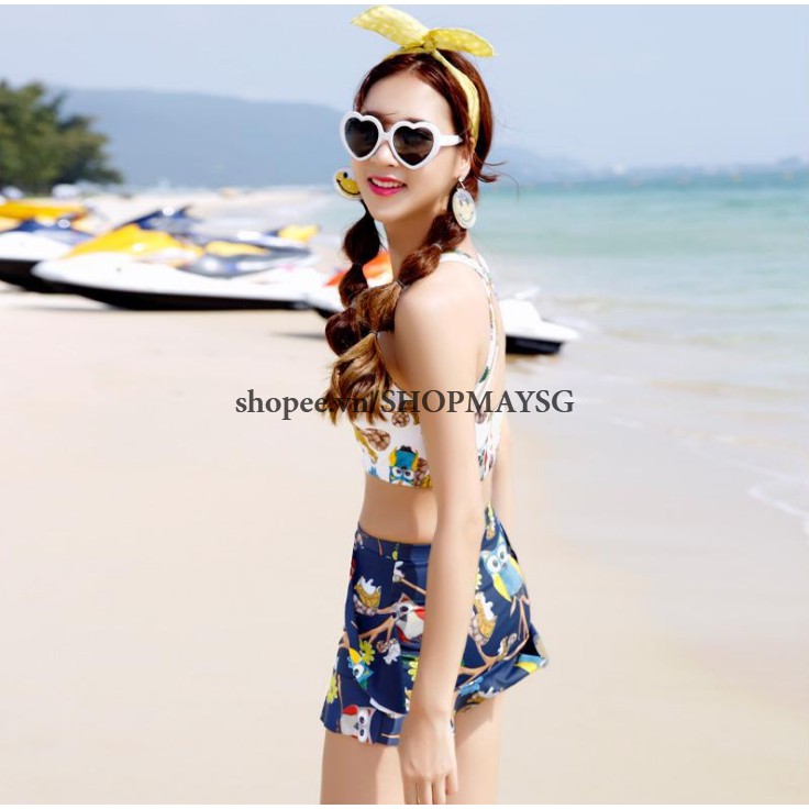 Bikini 2 Mảnh Sắc Màu Phong Cách Hàn Quốc - AT015 Shop Mây SG (bikini đồ bơi) | BigBuy360 - bigbuy360.vn