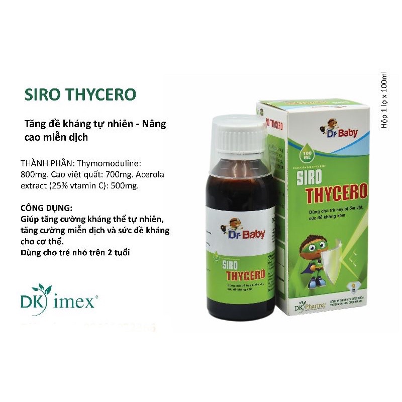 Tăng đề kháng Thycero
