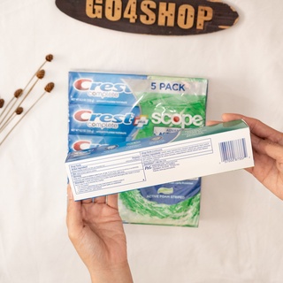 KEM ĐÁNH RĂNG CREST COMPLETE EXTRA WHITENING + SCOPE ADVANCED TOOTHPASTE 232G - HÀNG MỸ