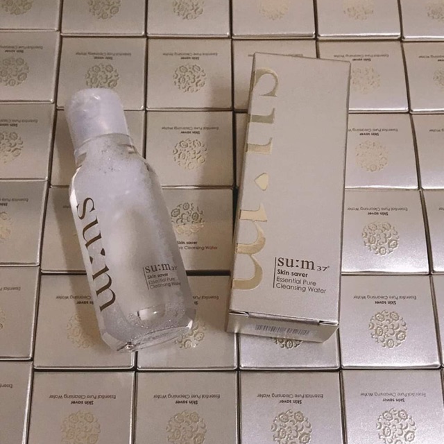 Tẩy trang SUM ESSENTIAL CLEANSING WATER mini 100ml