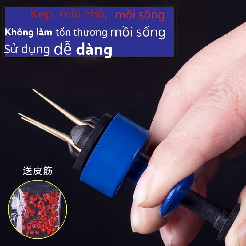 Kẹp Chun Buộc Mồi , Buộc Hạt Xả