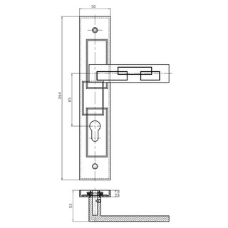 Khóa cửa Việt Tiệp 04376