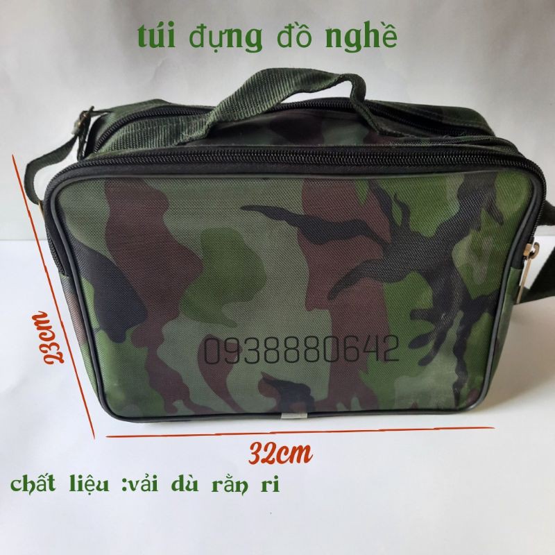túi đựng đồ nghề vải dù cao cấp rằn ri -đa năng
