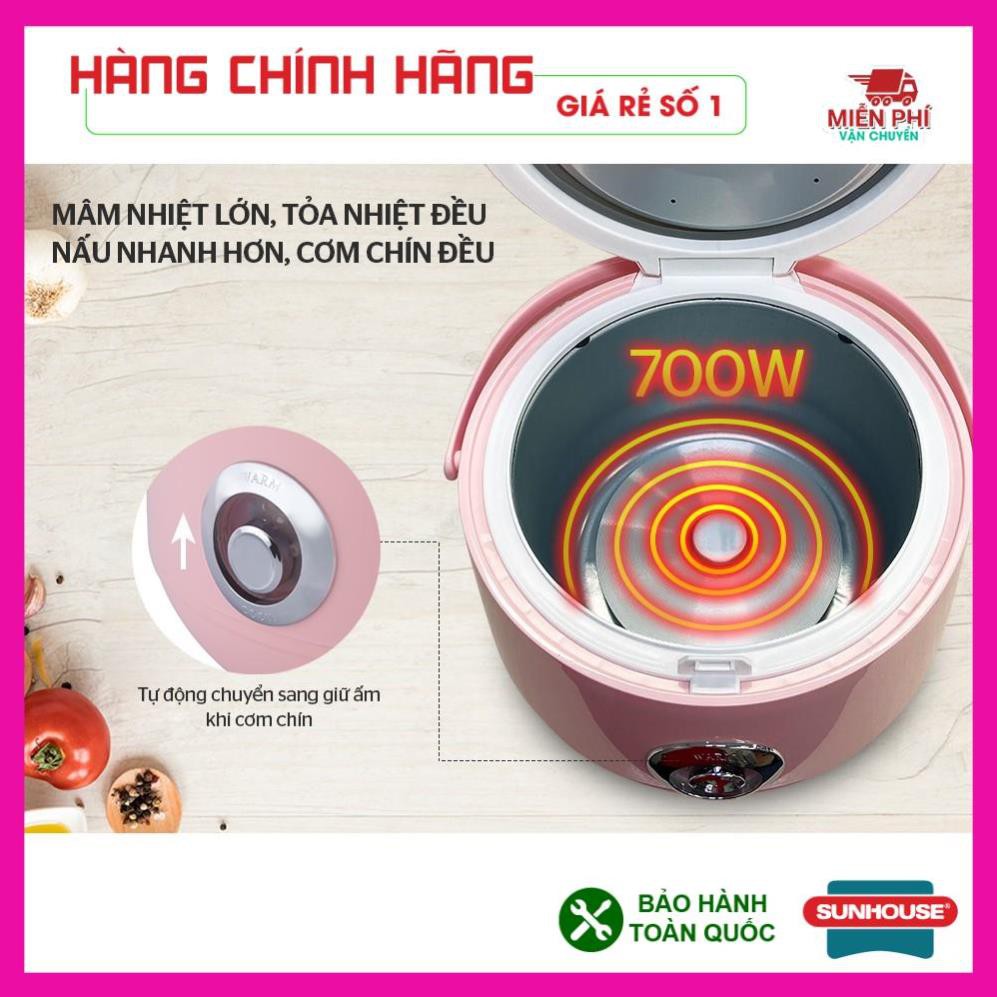 NỒI CƠM ĐIỆN 1.8L HAPPY TIME HTD8521 SUNHOUSE, NỒI CƠM ĐIỆN SUNHOUSE HTD8521, SIÊU BỀN BẢO HÀNH TOÀN QUỐC