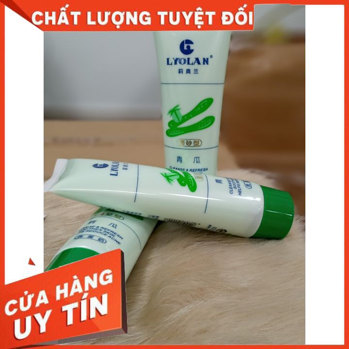Sữa rửa mặt Bò , dưa leo ly olan 120g 😍 FREESHIP 😍 không bọt , làm sạch bụi bẩn,  bã nhờn , giúp da căng mịn trắng sáng. | BigBuy360 - bigbuy360.vn