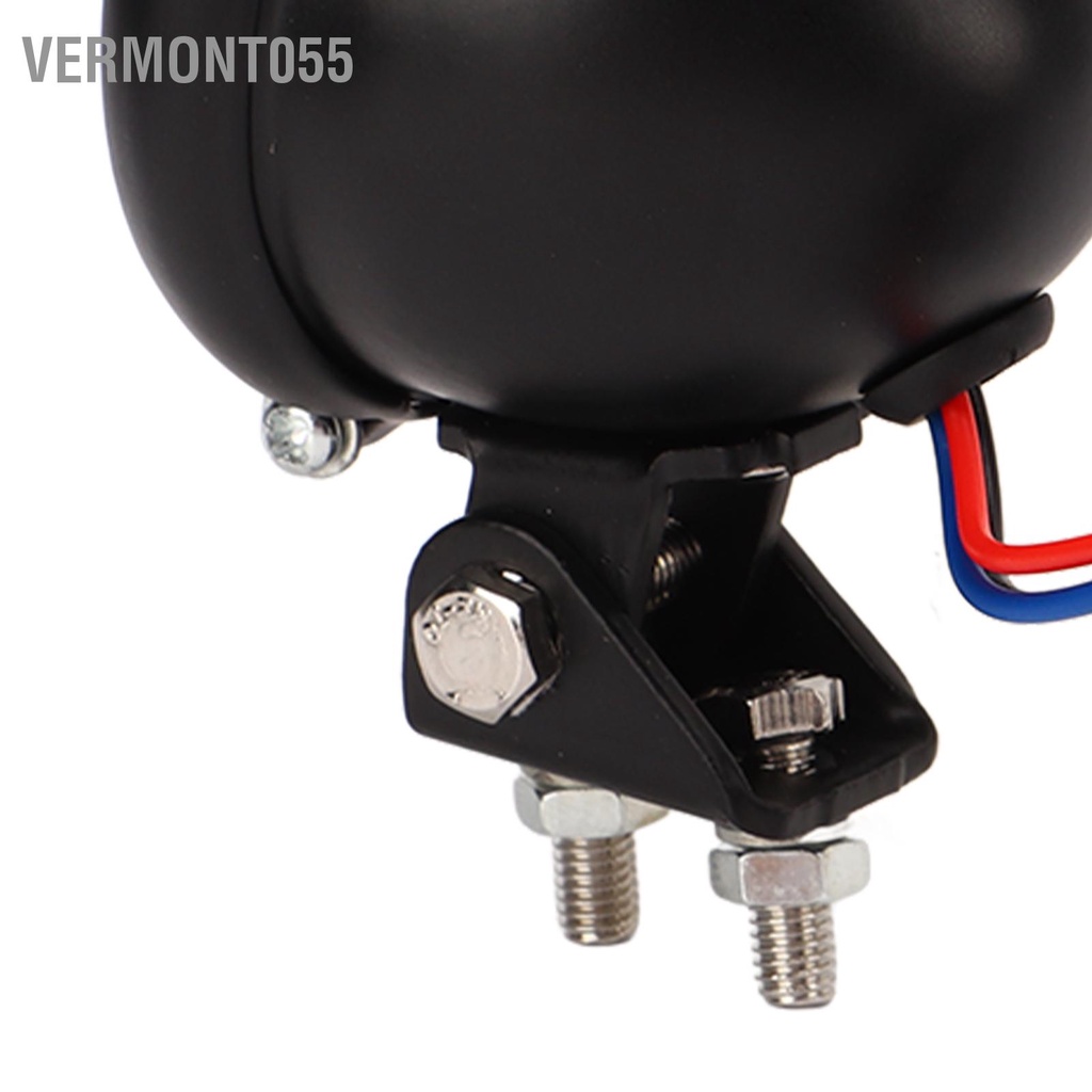 Có thể bán buôn Xe máy Đèn hậu LED tròn Retro pha Phanh chạy Ánh sáng phổ quát cho xe 12V Vermont055 Hàng giao ngay