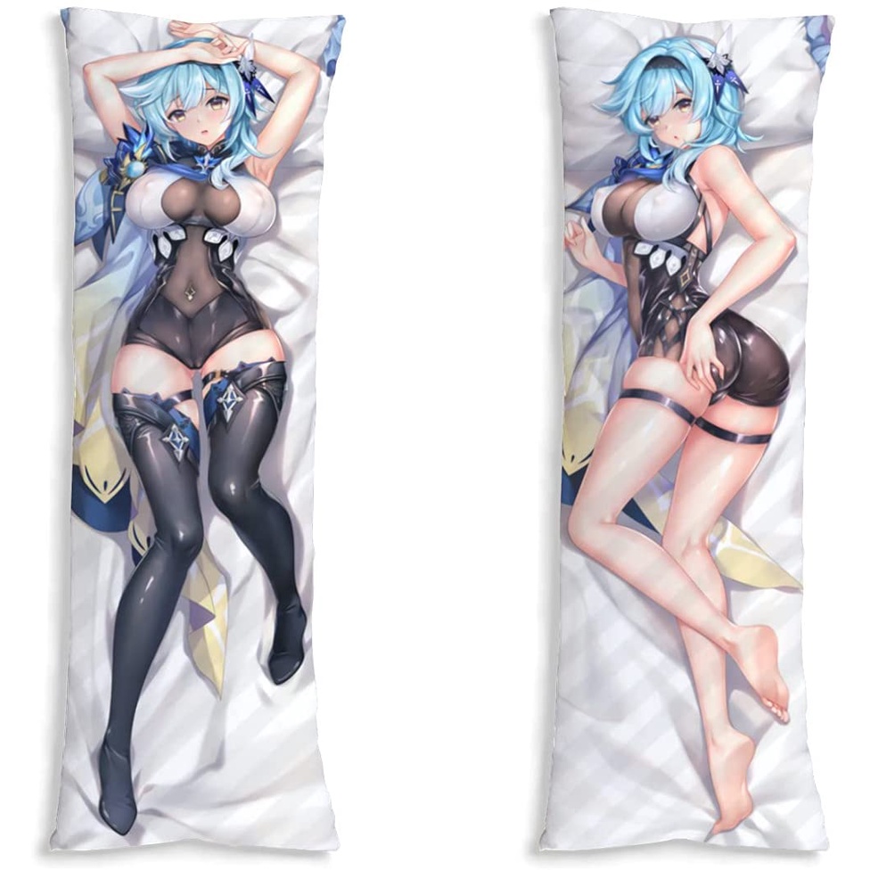 Vỏ Gối In Hình Game Genshin Impact Eula Kích Thước 60x180cm
