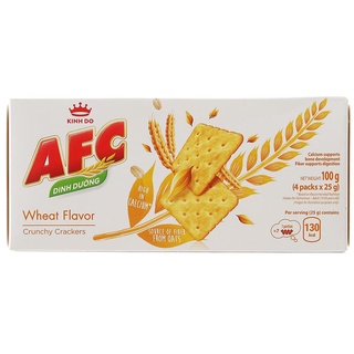 Bánh Cracker Vị Lúa Mì AFC Dinh Dưỡng (hộp 86g)