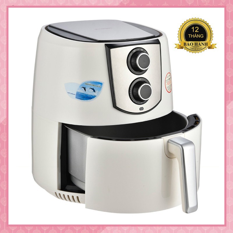 Nồi chiên không dầu PERFECT GLA-768  5L và  PERFECT GLA 609 4L công suất 1400W  bảo hành 12 tháng AN_ANMART