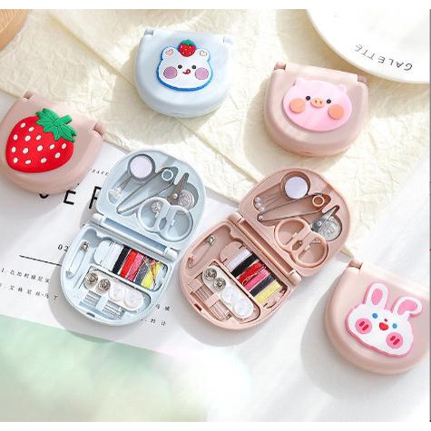 Bộ dụng cụ kim chỉ may vá mini hình thú