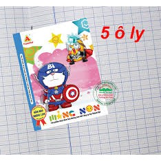 vở 5 ô ly cho bs tập viết