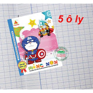 Vở 5 ô ly cho bs tập viết