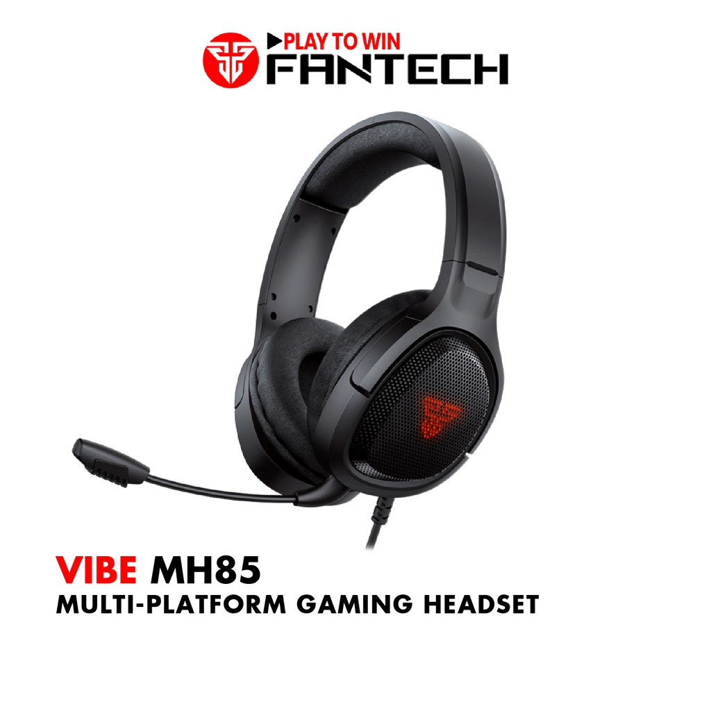 Tai Nghe Gaming Chụp Tai Có Dây Fantech MH85 Chuyên Game Console Jack 3.5mm - Hãng Phân Phối Chính Thức