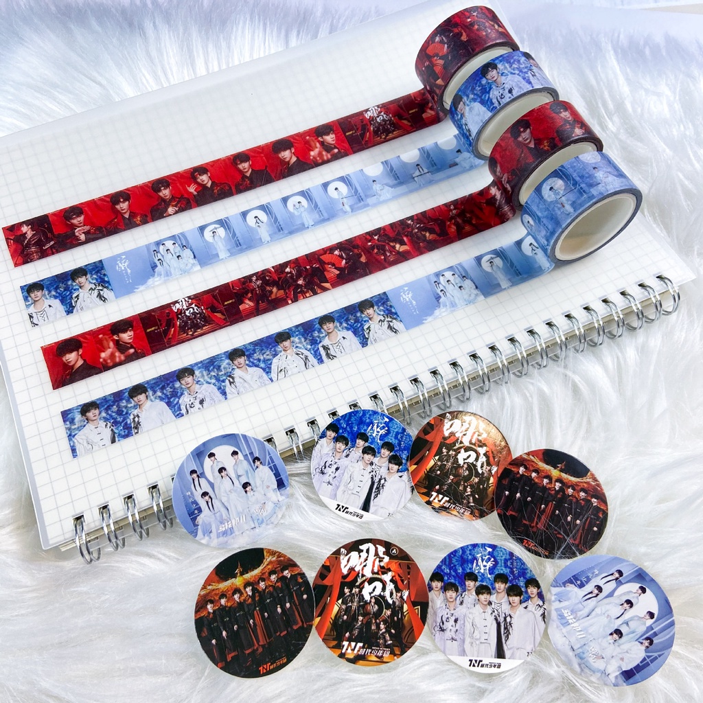 Teens In Times TNT Album Washi Tape Handbook Diy Stickers