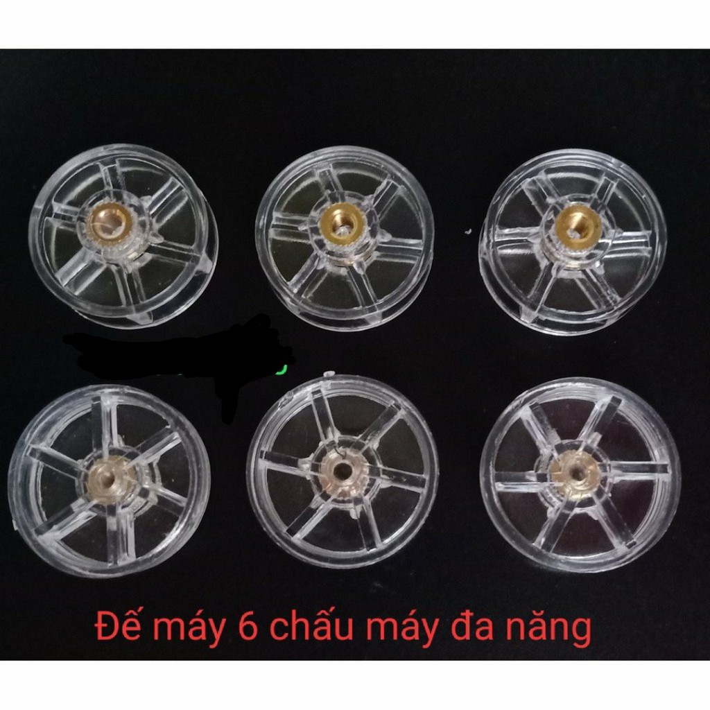 Phụ kiện máy xay: vấu chuyển động 6 chấu gắn dao xay máy xay -demhoi