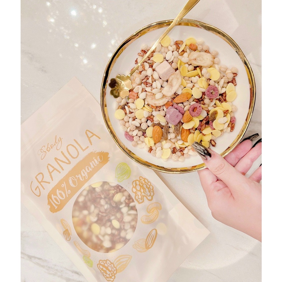 Hạt ăn kiêng Granola Sbody 100Gram