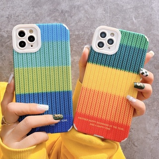 Ốp lưng da sọc nổi bảo vệ camera color - dm031