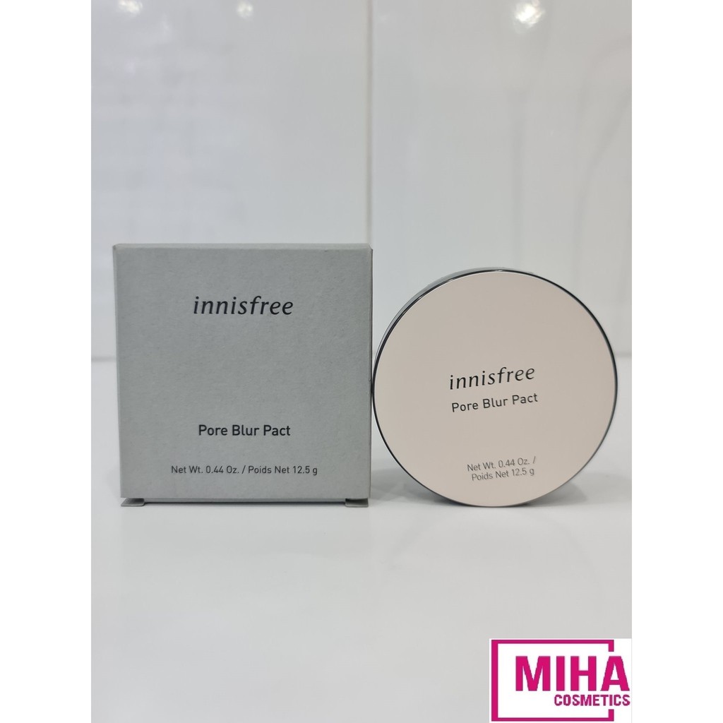 Phấn Phủ Kiềm Dầu Dạng Nén Innisfree Pore Blur Pact 12,5g Hàn Quốc