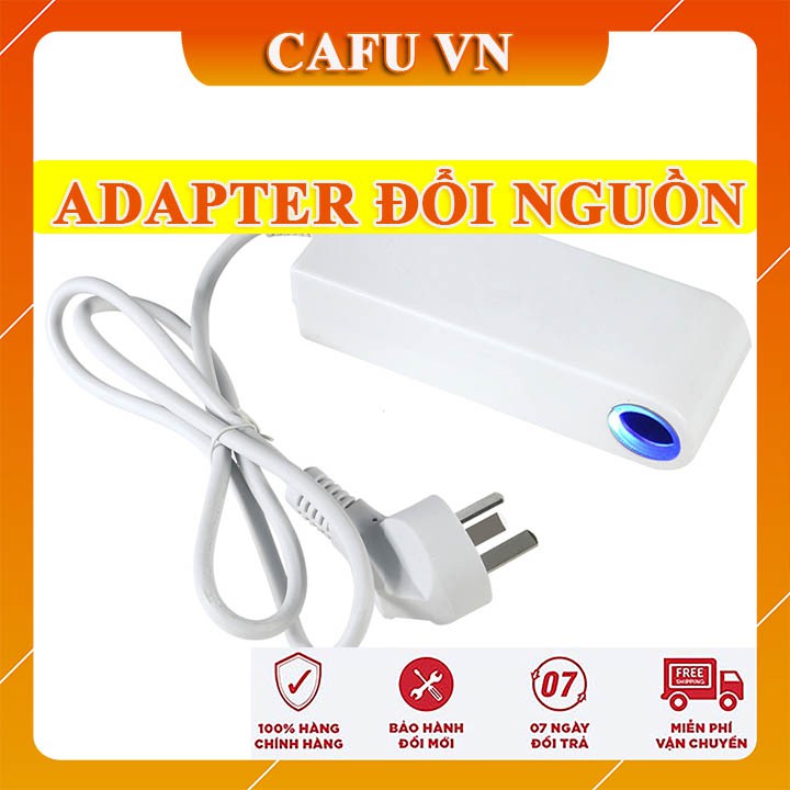 Adapter đổi nguồn điện 220V- 12V 120W 10A bộ đổi nguồn 220V sang 12V chân tẩu trắng - CAFU VN