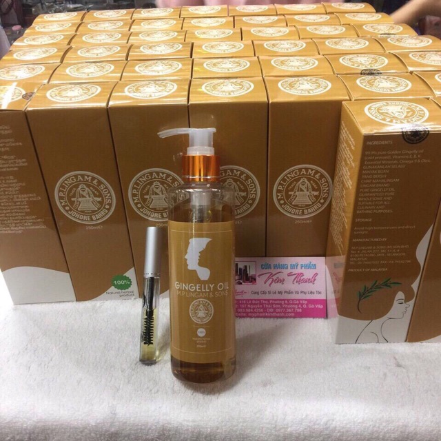 Tinh Dầu Gingelly Oil Giúp Mọc Tóc , Mọc lông Mày và Mọc Lông Mi
