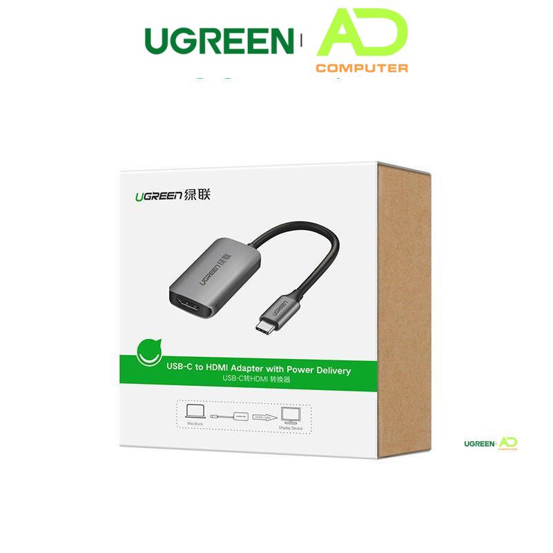 Cáp chuyển USB Type C sang VGA hỗ trợ Full HD 1080P UGREEN CM160 50316