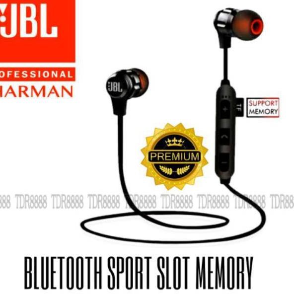 Tai Nghe BLUETOOTH Thể Thao JBL T180A Có Khe Cắm Thẻ Nhớ