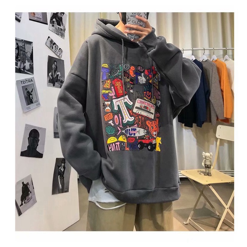 Áo HOODIE chất nỉ bên trong có lót bông ấm - UNISEX NAM NỮ form chuẩn | BigBuy360 - bigbuy360.vn