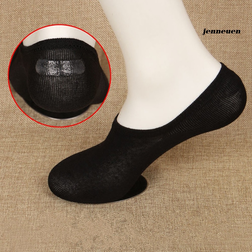 Set 10 đôi vớ cotton cổ thuyền chống trượt cho nam