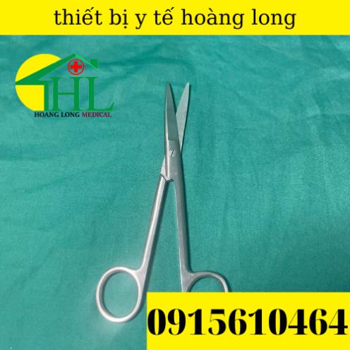 [Hàng Chính Hãng Parkistan] Kéo Y Tế Thẳng Nhọn 18cm- Kéo Cắt Chỉ