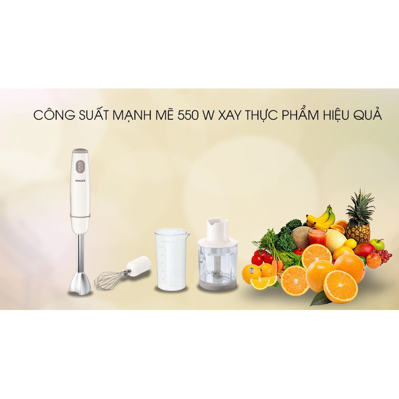 Máy xay sinh tố Philips HR1607 ( HR-1607 ) - 550W