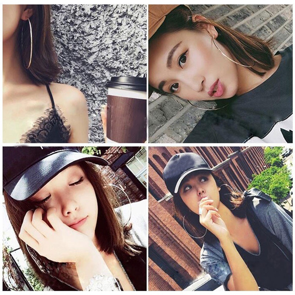 Đôi Bông Tai Khoen Tròn Thời Trang Cho Nữ