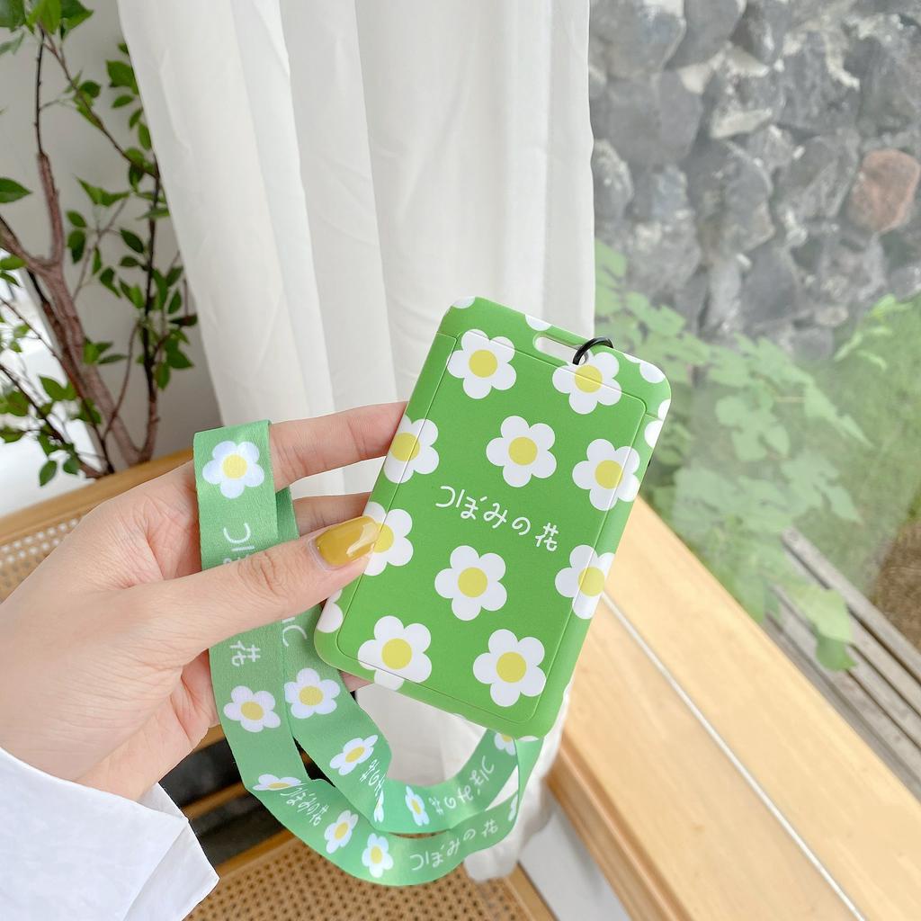 Dây Đeo Thẻ ID/Thẻ ID Họa Tiết Hoạt Hình Mickey Minnie Dễ Thương